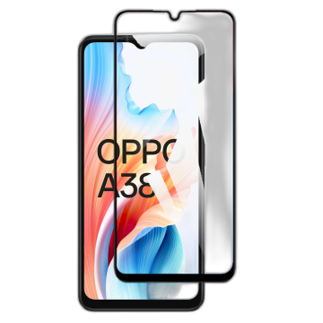 Oppo A38 Full Screen Protector 9D Tempered Glass Protector For Oppo A38  - Image 2