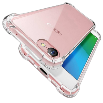 Oppo A39 Transparent Soft Clear Case - Image 2