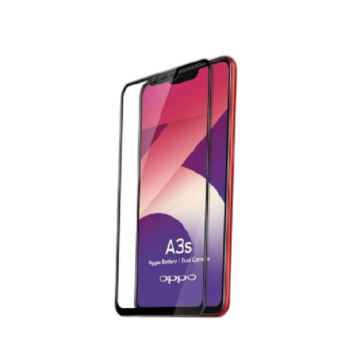 Oppo A3s Full Screen Protector 9D Tempered Glass Protector For Oppo A3s - Image 2