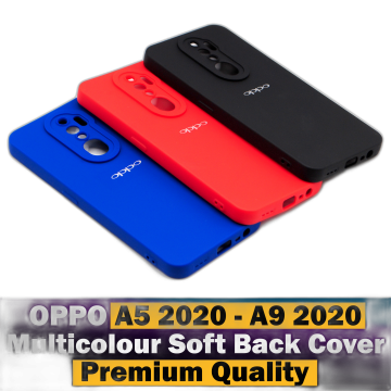 Oppo A5 2020 Multicolour Soft Silicone Case - Image 2