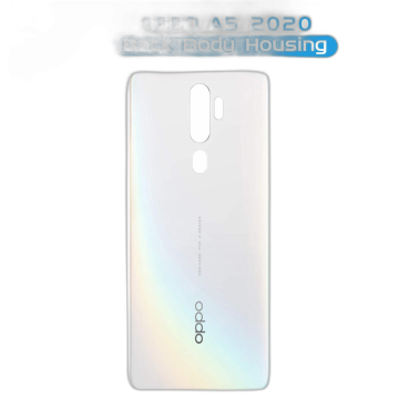 Oppo A5 2020 Rear Back Body Casing Housing Replacement Battery Back Door For Oppo A5 2020 - White - Image 2