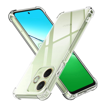 Oppo A5 Pro Crystal Clear Anti-Shock Cover with Extra Bumper - Image 2