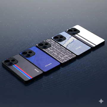 Oppo A5 Pro Pitaka Leather Cover - Image 2