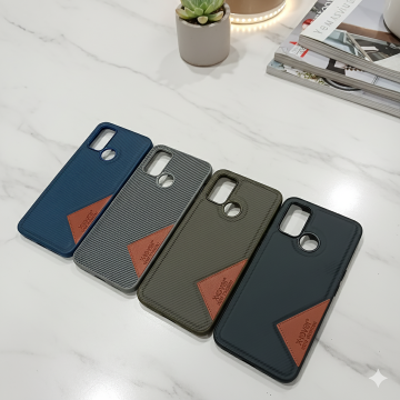Oppo A53 X Level Luxury Soft Leather Back Cover Case