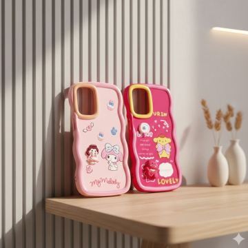 Oppo A54 Fancy Wave Style Kitty Case Mobile Cover - Image 2
