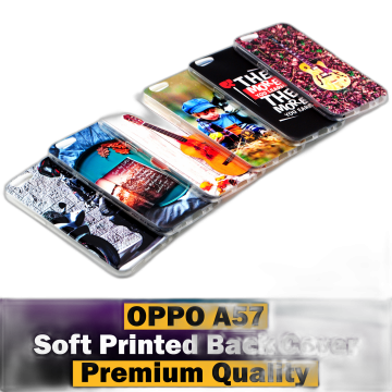 Oppo A57 Soft Silicon Printed Mobile Cover - Image 2