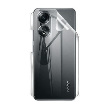 Oppo A58 4G Back Protection Clear Jelly Soft Ultra Clear Jell For Oppo A58 4G  - Image 2