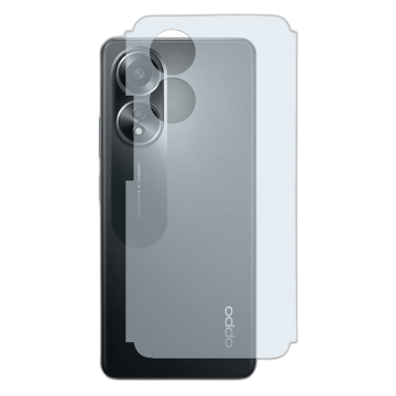 Oppo A58 4G Back Protector Skin Matte Style Protector For Oppo A58 4G  - Image 2