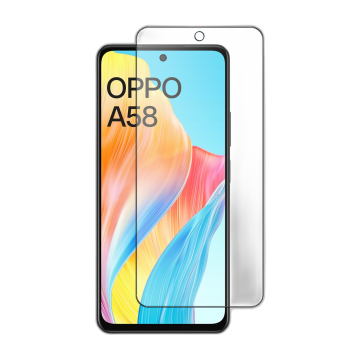 Oppo A58 4G Glass Protector Gorilla Flexible Tempered Glass For Oppo A58 4G 