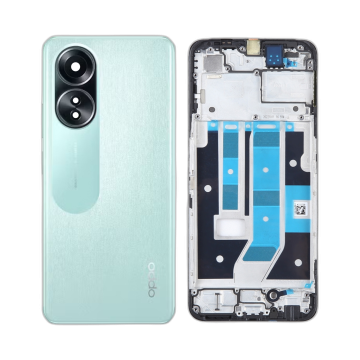 Oppo A58 Rear Complete Body Casing Housing Replacement For A58 - Green - Image 2