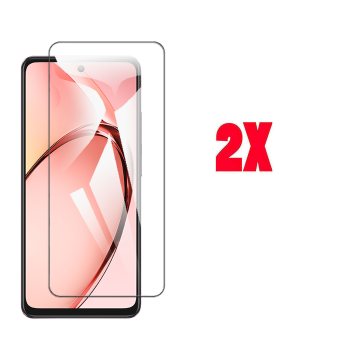 Oppo A5i Glass Protector Polish Screen Tempered For - 2Pcs - Image 2