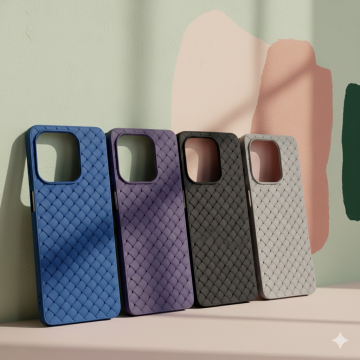 Oppo A5x Engineered Texture Silicone Cube Cover - Image 2