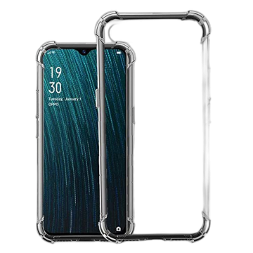Oppo A7 Transparent Anti Shock Soft Crystal Clear Cover - Image 2