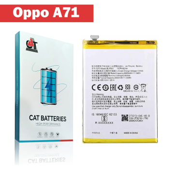 Oppo A71 Battery Replacement - CAT 3000mAh (BLP641) - Image 2