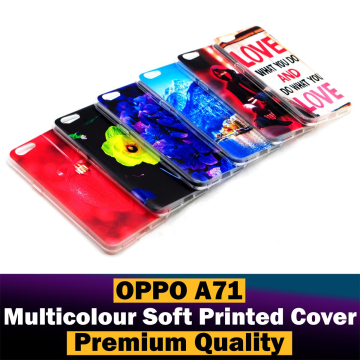 Oppo A71 Soft Silicon Printed Mobile Cover - Image 2