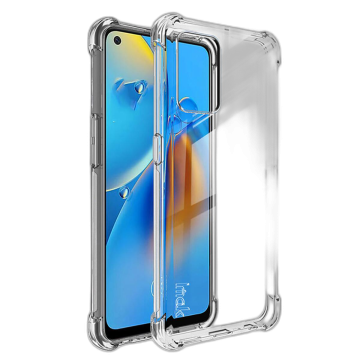 Oppo A74 Transparent Extra Bumper Anti Shock Soft Crystal Clear Case - Image 2