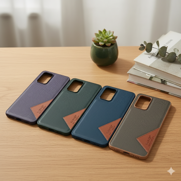 Oppo A74 X Level Luxury Multi Color Soft Leather Back Cover Case - Image 2