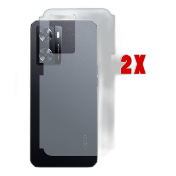 Oppo A77s Back Protector Skin Matte Style Protector For Oppo A77s  - Image 2