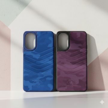 Oppo A78 4G Back Cover Multicolour Soft Leather Case For Oppo A78 4G - Image 2