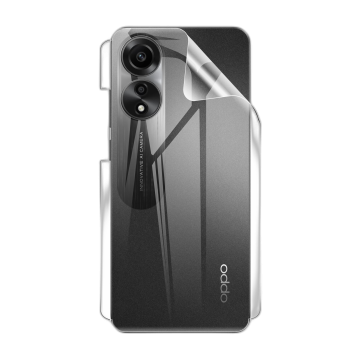 Oppo A78 4G Back Protection Clear Jelly Soft Ultra Clear Jell For Oppo A78 4G  - Image 2