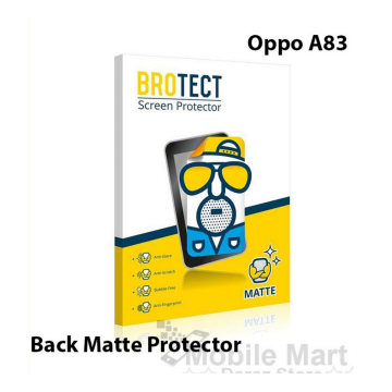 Oppo A83 Back Protector Skin Matte Style Protector For Oppo A83 - Image 2