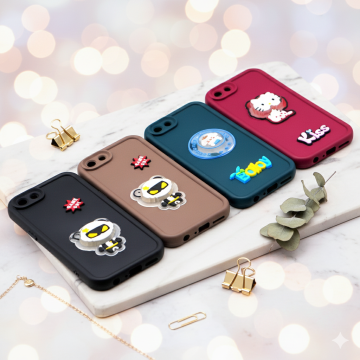 Oppo A83 Cute Kitty Blinking Lights Cover - Image 2
