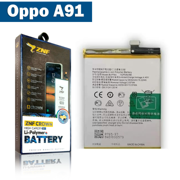 Oppo A91 Battery Replacement - ZNF 4025mAh (BLP765) - Image 2