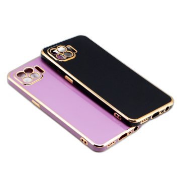 Oppo F17 Pro Golden Border Camera Protection Cover - Image 2