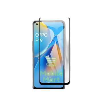 Oppo F19 Full Screen Protector 9D Tempered Glass Protector For Oppo F19 - Image 2
