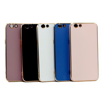 Oppo F1s Soft Multi Golden Border Camera Protection Cover