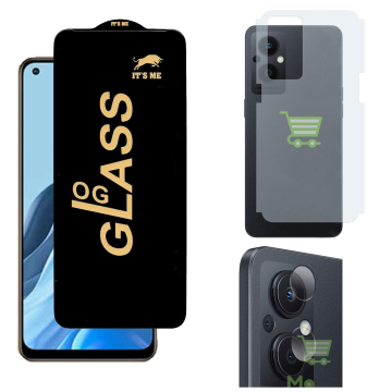 Oppo F21 Pro 5G 3-in-1 Kit: OG Glass + Carbon Back Camera Protector - Image 2