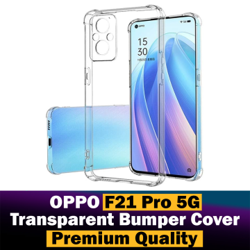 Oppo F21 Pro 5G Transparent Anti Shock Soft Crystal Clear Case - Image 2
