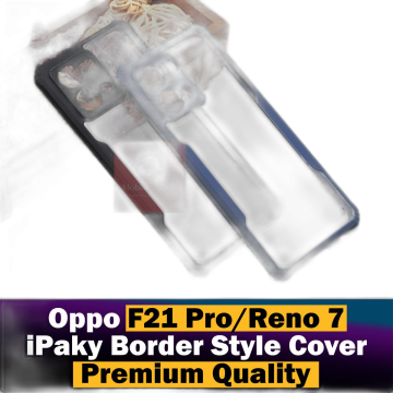Oppo F21 Pro IPAKY Shockproof Hybrid Armor Case Cover - Image 2