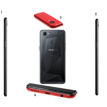 Oppo F7 Back Protector Skin Matte Style Protector For Oppo F7 - Image 2