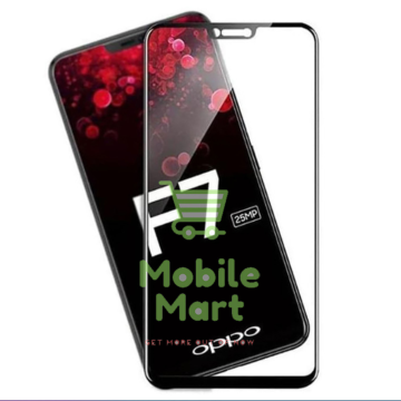Oppo F7 Full Screen Protector 9D Tempered Glass Protector For Oppo F7  - Image 2