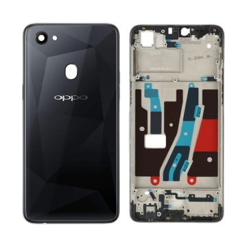 Oppo F7 Rear Complete Body Casing Housing Replacement For F7 - Black - Image 2