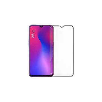 Oppo F9 Full Screen Protector 9D Tempered Glass Protector For Oppo F9  - Image 2
