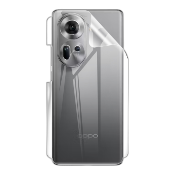 Oppo Reno 11 Back Protection Clear Jelly Soft Ultra Clear Jell For Oppo Reno 11  - Image 2