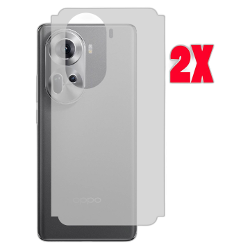 Oppo Reno 11 Back Protector Skin Matte Style Protector For Oppo Reno 11  - Image 2