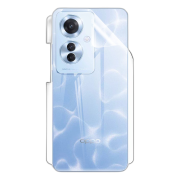 Oppo Reno 11F Back Protection Clear Jelly Soft Ultra Clear Jell For Oppo Reno 11F  - Image 2
