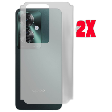 Oppo Reno 11F Back Protector Skin Matte Style Protector For Oppo Reno 11F  - Image 2