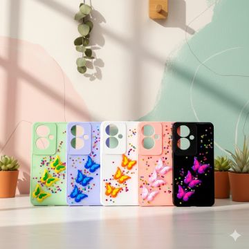 Oppo Reno 11F Glitter Style Back Cover Case - Image 2