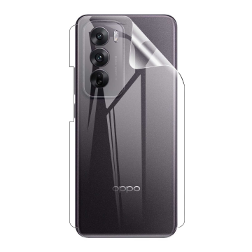 Oppo Reno 12 Back Clear Jelly Protector Soft Film Protection Hydrogel - Image 2
