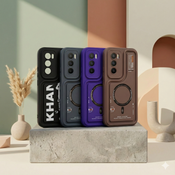 Oppo Reno 12 Multicolour Soft MagSafe Printed Stylish Case - Image 2