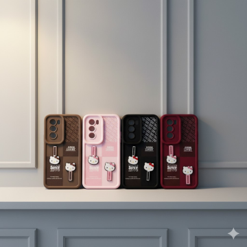 Oppo Reno 12 Soft Kitty Multicolour Mobile Cover - Image 2