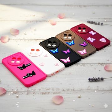 Oppo Reno 12F Soft Muticolour Ladies Case