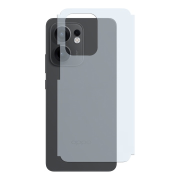 Oppo Reno 13F Back Protector Carbon Fiber Matte Soft Skin Sheet - Image 2