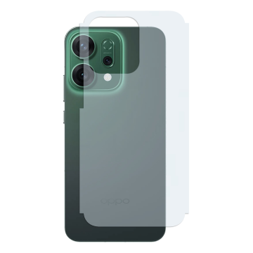 Oppo Reno 14 Back Protector Carbon Fiber Matte Soft Skin Sheet - Image 2