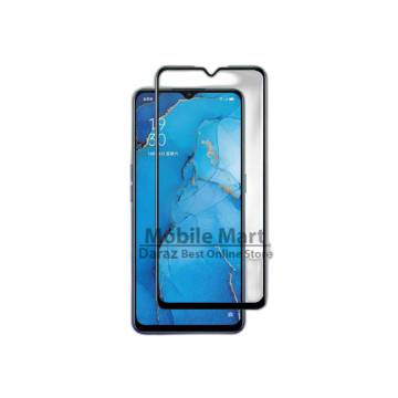 Oppo Reno 3 Full Screen Protector 9D Tempered Glass Protector For Oppo Reno 3 - Image 2