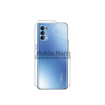 Oppo Reno 4 Back Protection Clear Jelly Soft Ultra Clear Jell For Oppo Reno 4 - Image 2